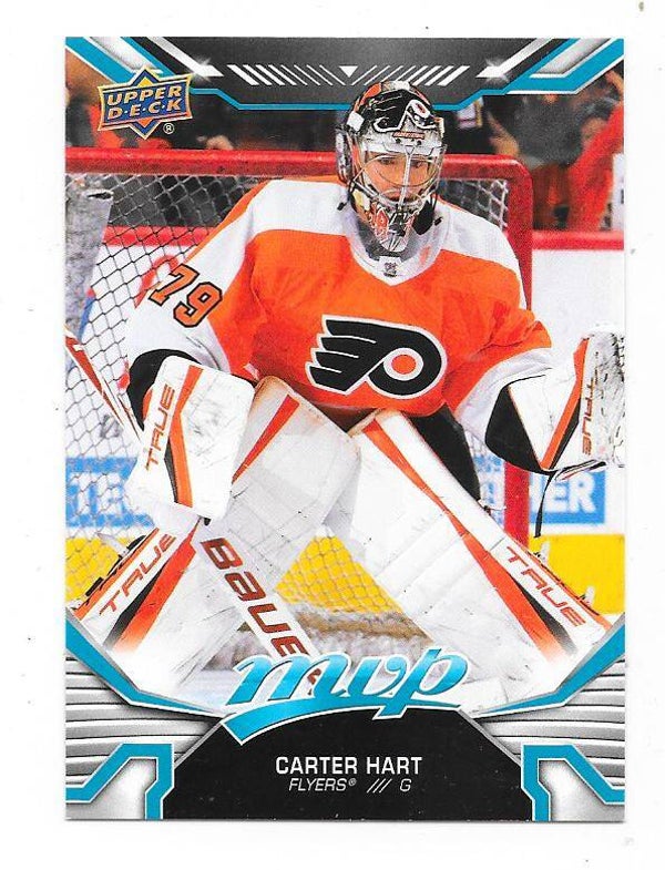 2022-23 Upper Deck MVP NHL Ice Hockey Cards #31 Carter Hart , Philadelphia Flyers