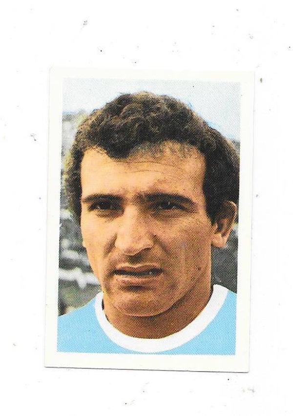 1970 Swedish Semic Football World Cup #252 Julio Morales , Uruguay