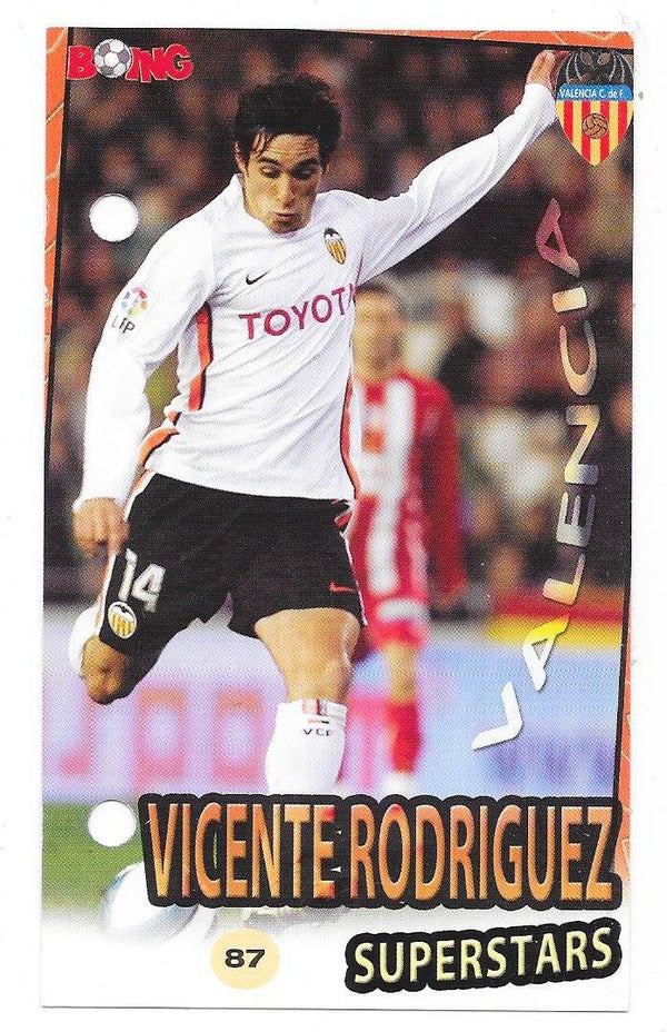 2007-08 Swedish Boing Superstars #87 Vicente Rodriguez Valencia , Spain