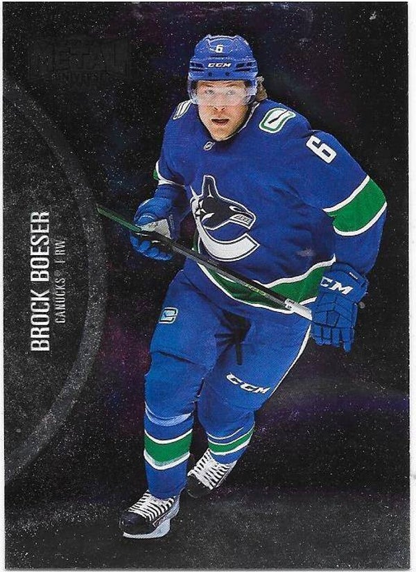 2021-22 SkyBox Metal Universe #53 Brock Boeser , Vancouver Canucks