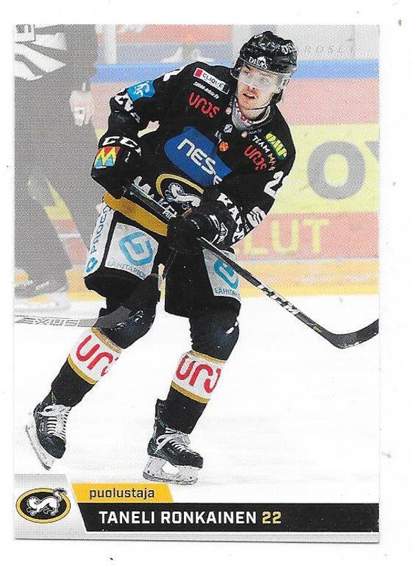 2018-19 Finnish Cardset #87 Taneli Ronkainen Kärpät , Chamonix