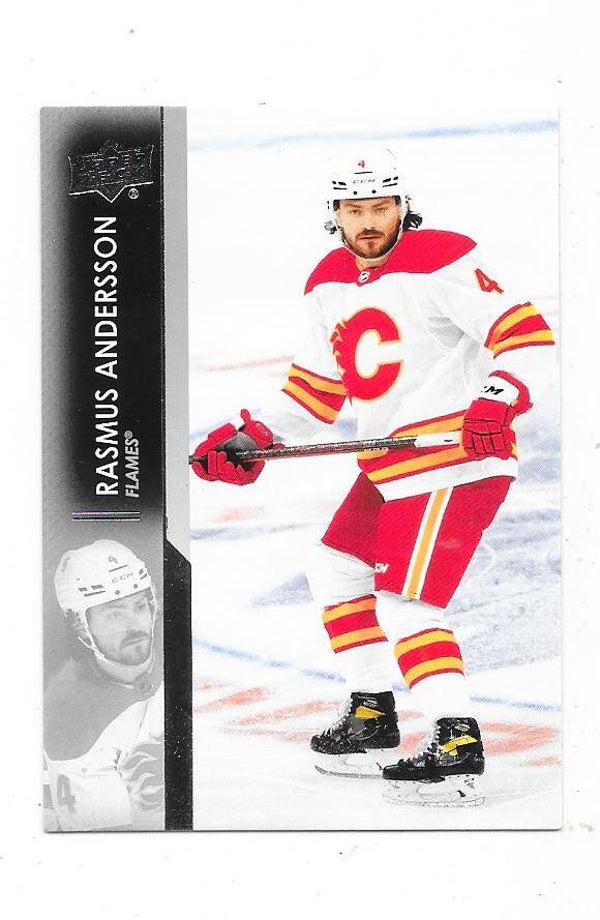 2021-22 Upper Deck #24 Rasmus Andersson , Calgary Flames