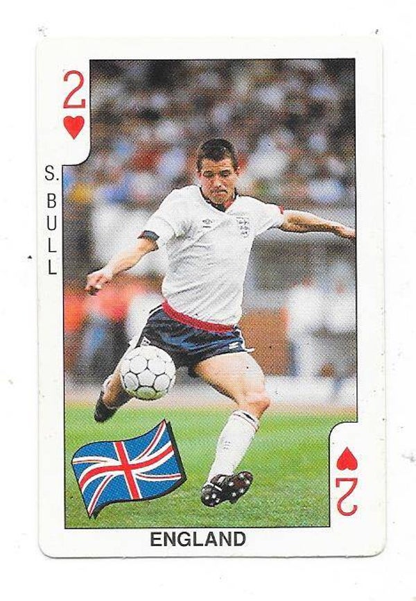 1990 Dandy Football FIFA World Cup Italia 90 #H2 Steve Bull , England , Wolverhampton Wanderers