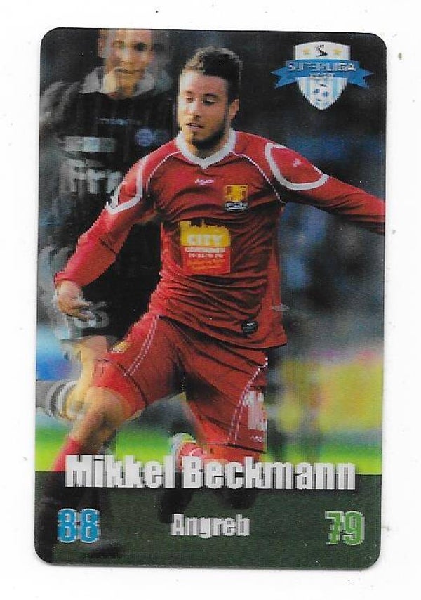 2012-13 Danish Superliga Kort Kulma Football Card  # Mikkel Beckmann , Nordsjælland
