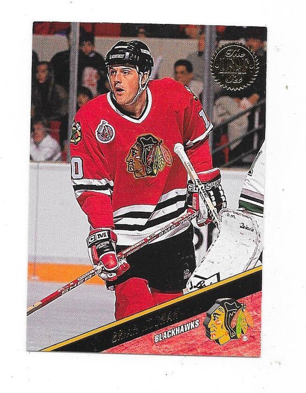 1993-94 LEAF Ice Hockey Card #398 Brian Noonan , Chicago Blackhawks