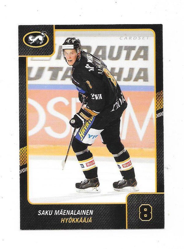 2013-14 Finnish Cardset #256 Saku Mäenalanen Kärpät , SCL Tigers