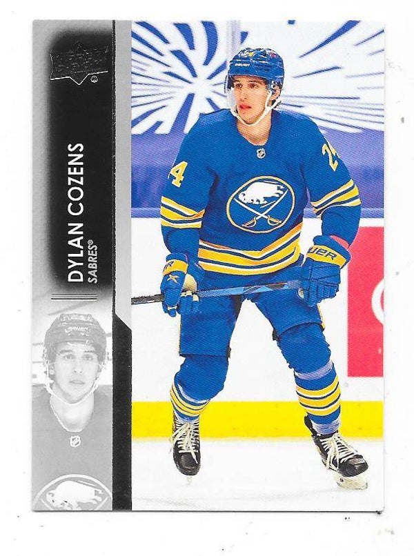 2021-22 Upper Deck NHL Ice Hockey Card #20 Dylan Cozens , Buffalo Sabres