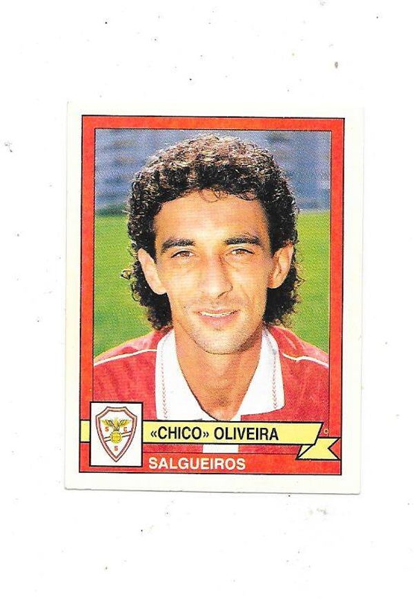 1994-95 Panini Portugese Futebol Sticker #278 CHICO OLIVEIRA , Salgueiros