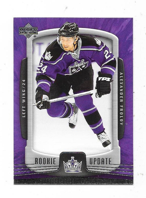 2005-06 UD Rookie Update #44 Alexander Frolov , Los Angeles Kings