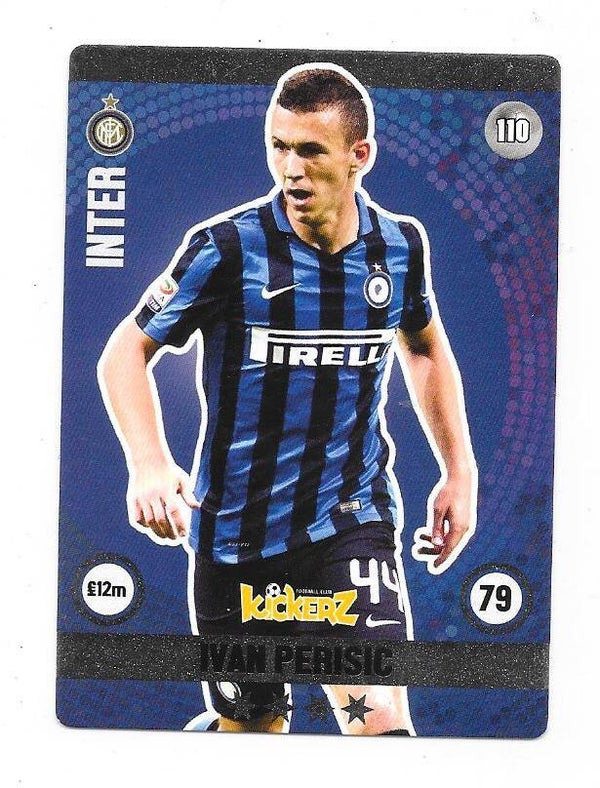 2015-16 Swedish Kickerz Silverstar # Ivan Perišić , Inter Milan & Croatia