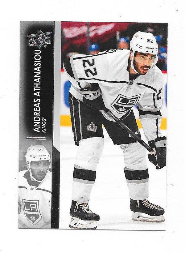 2021-22 Upper Deck NHL Ice Hockey Card #333 Andreas Athanasiou , Los Angeles Kings