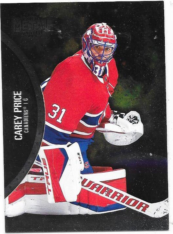 2021-22 SkyBox Metal Universe #60 Carey Price , Montreal Canadiens