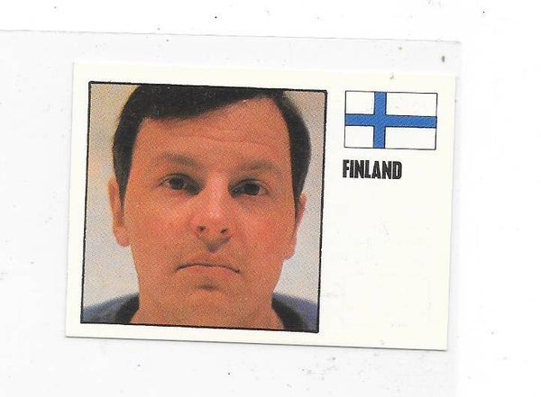 1970-71 Swedish Williams Ice Hockey Card #293 Urpo Ylönen , Finland & TPS