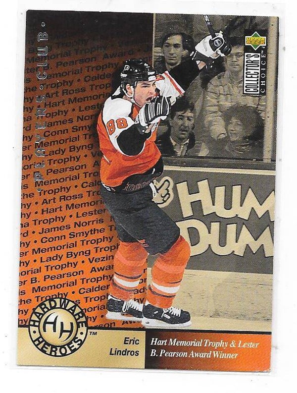 1995-96 UD Collector`s Choice Players Club Paraller #388 Eric Lindros , Philadelphia Flyers