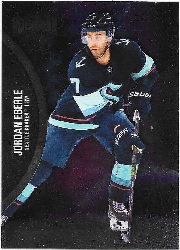 2021-22 SkyBox Metal Universe #97 Jordan Eberle , Seattle Kraken
