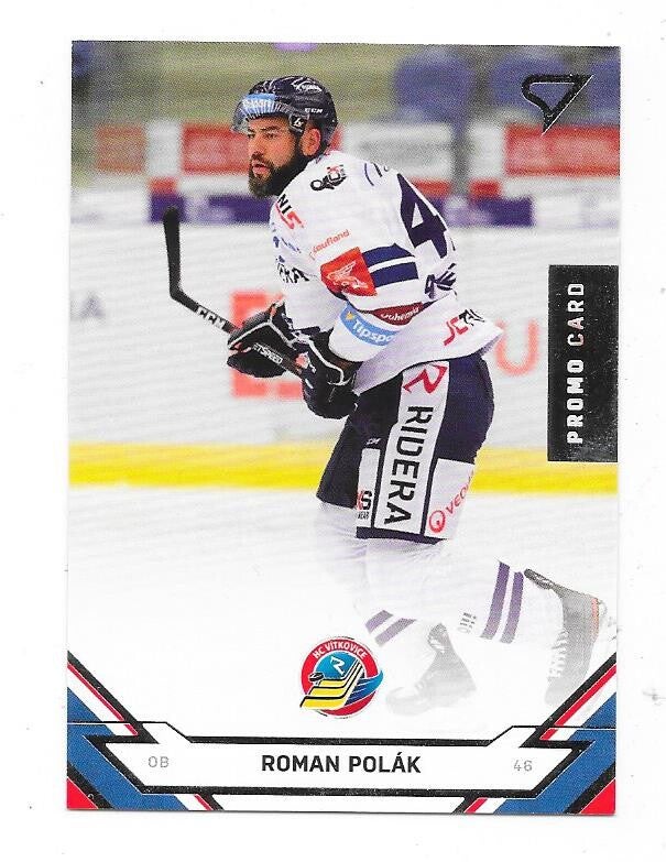 2021-22 Czech Tipsport PROMO #46 Roman Polak HC Vitkovice , St. Louis Blues