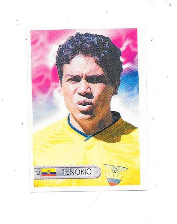 2006 Mundocrom World Cup Sticker #62 Edwin Tenorio  Equador