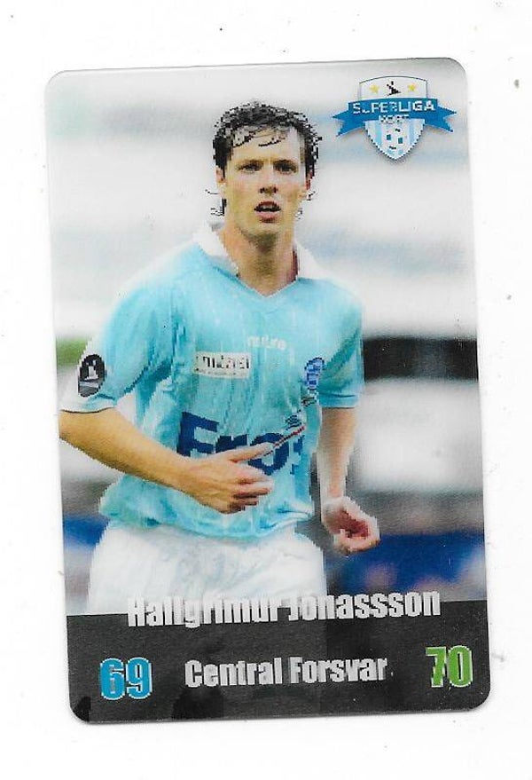 2012-13 Danish Superliga Kuma Fotboll Kort # Hallgrímur Jónasson  , FC København