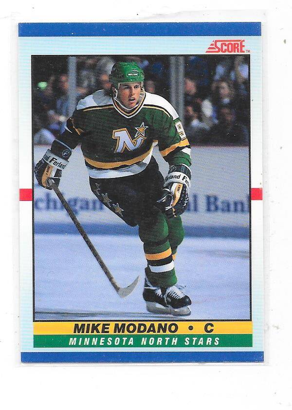 1990-91 Score Young Superstars #20 Mike Modano , Minnesota North Stars