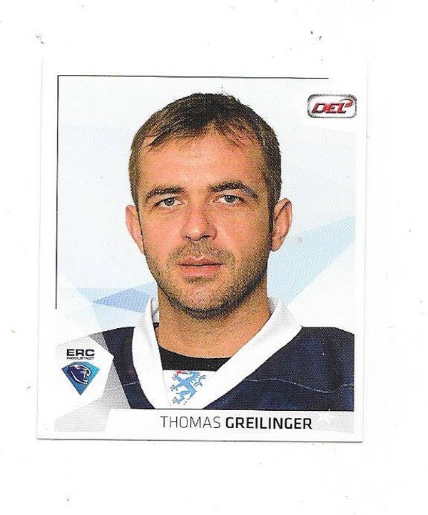 2015 DEL CityPress Ice Hockey Card #97 Thomas Greilinger , ERC Ingolstadt
