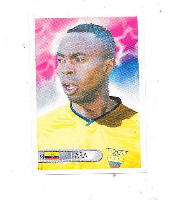2006 Mundocrom FIFA World Cup Sticker #64 Christian Lara , Ecuador