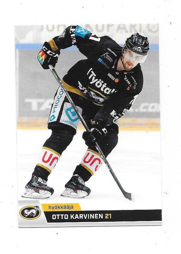 2018-19 Finnish Cardset #93 Otto Karvinen , Kärpät