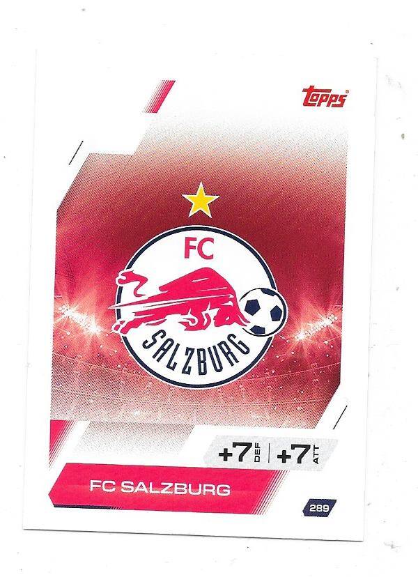 2025-26 Topps Match Attax Champions League #289 Logo card FC Salzburg , Austria