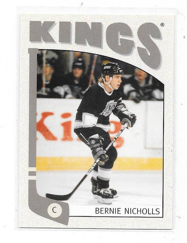2005-06 ITG Franchises NHL Ice Hockey Card #241 Bernie Nicholls , Los Angeles Kings