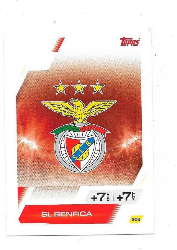 2025-26 Topps Match Attax #209 LOGO , SL Benfica