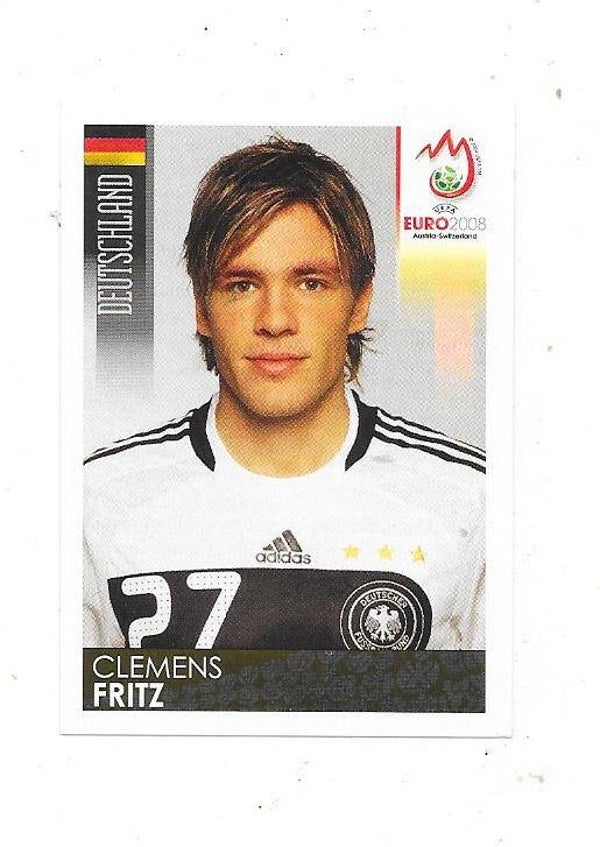2008 Panini UEFA EURO Sticker #211 Clemens Fritz , Germany