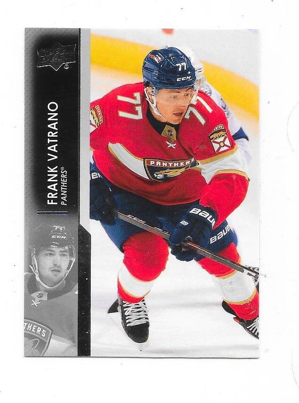 2021-22 Upper Deck NHL Ice Hockey Card #331 Frank Vatrano , Florida Panthers
