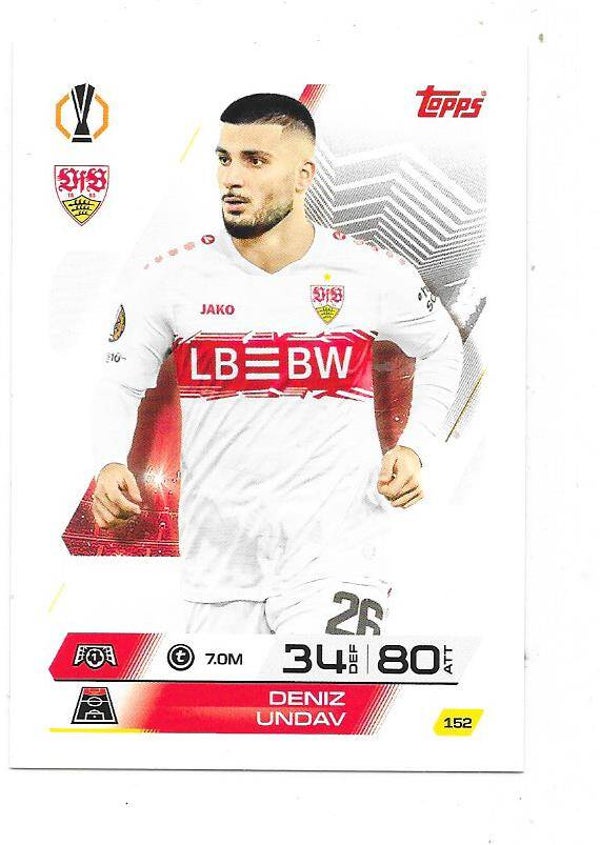 2025-26 Topps Match Attax Champions League #152 Deniz Undav , VfB Stuttgart , Germany