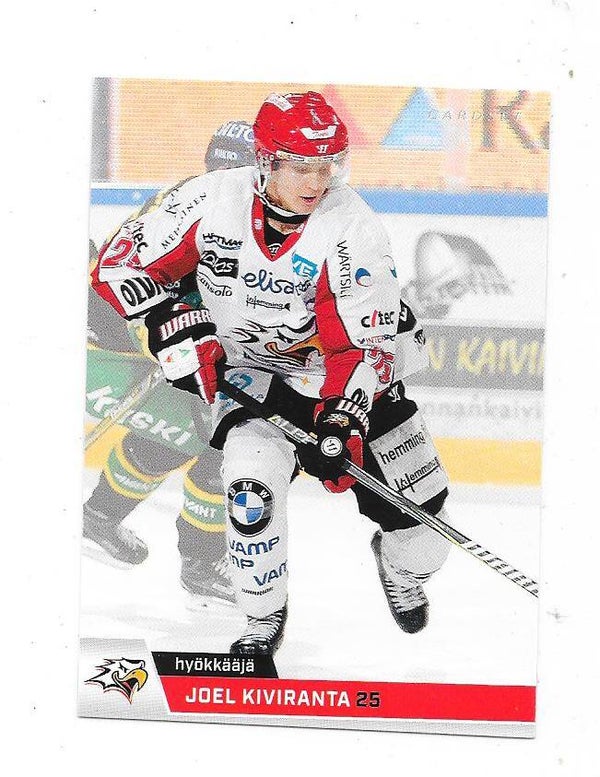 2018-19 Finnish Cardset #148 Joel Kiviranta  Vaasan Sport , Colorado Avalanche