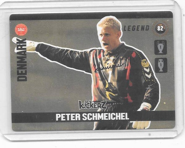 2017 Swedish Kickerz Legends # Peter Schmeichel , Manchester United & Denmark