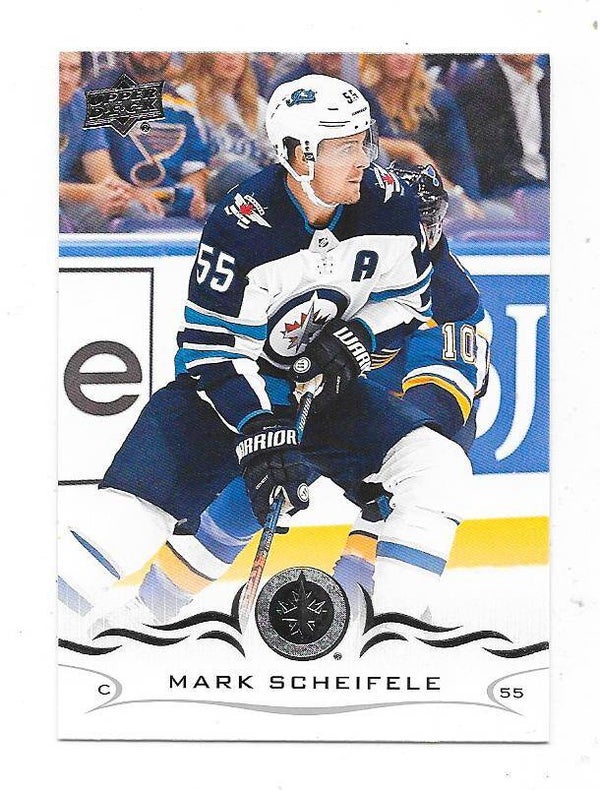 2018-19 Upper Deck NHL Ice Hockey Card  #443 Mark Scheifele , Winnipeg Jets