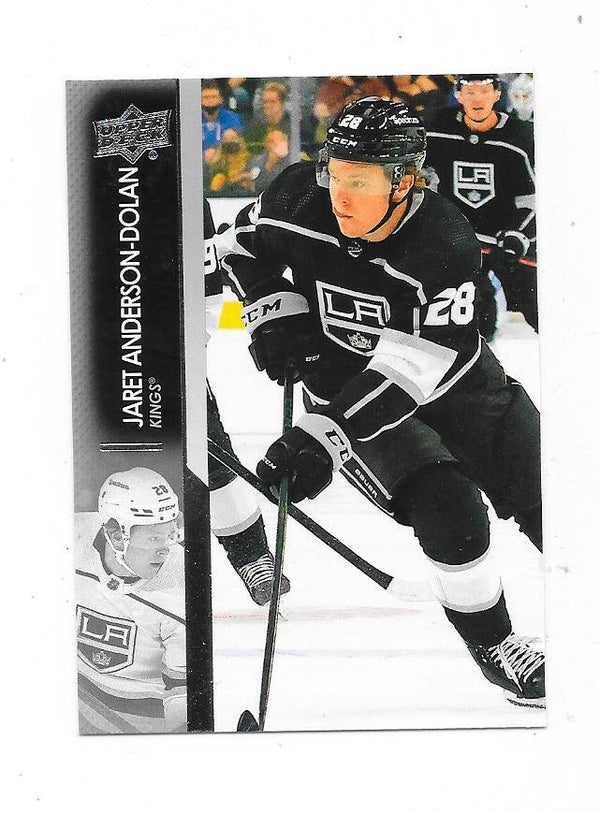 2021-22 Upper Deck NHL Ice Hockey Card #332 Jaret Anderson-Dolan , Los Angeles Kings