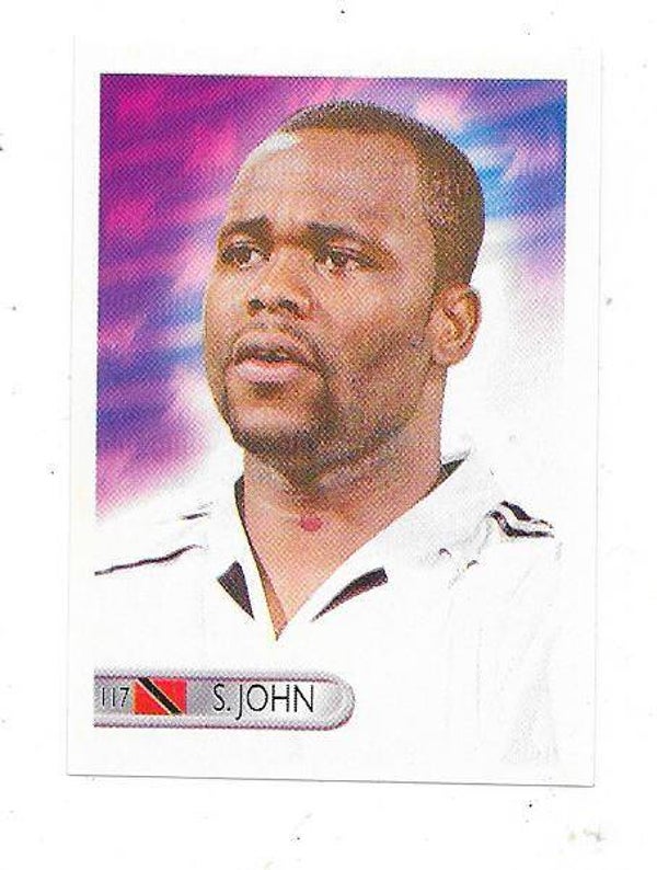 2006 Mundocrom FIFA World Cup Sticker #117 Stern John , Trinidad and Tobago