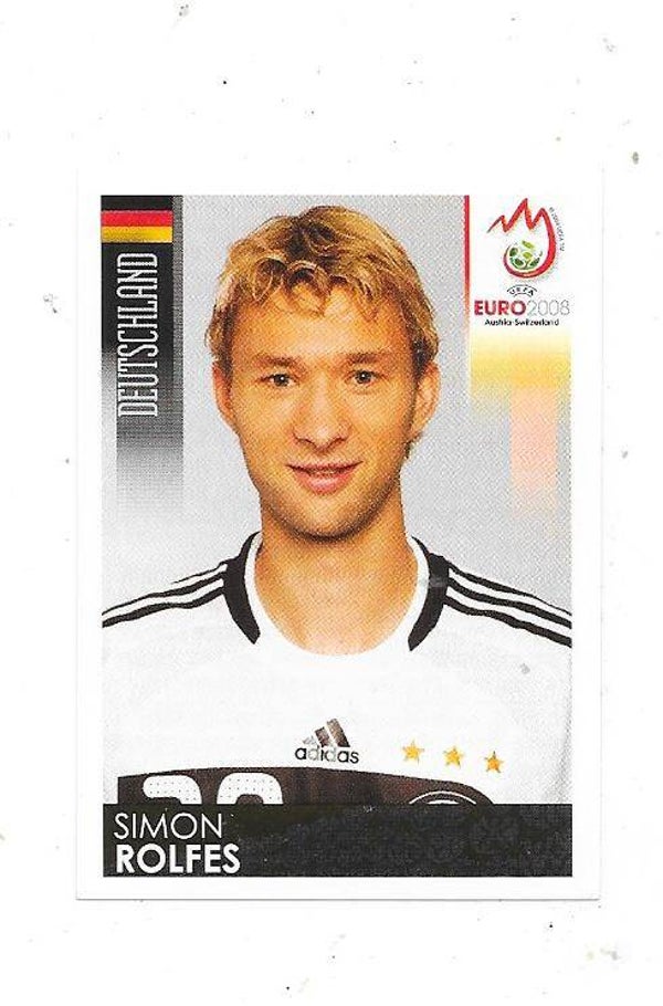 2008 Panini UEFA EURO Sticker #217 Simon Rolfes , Germany