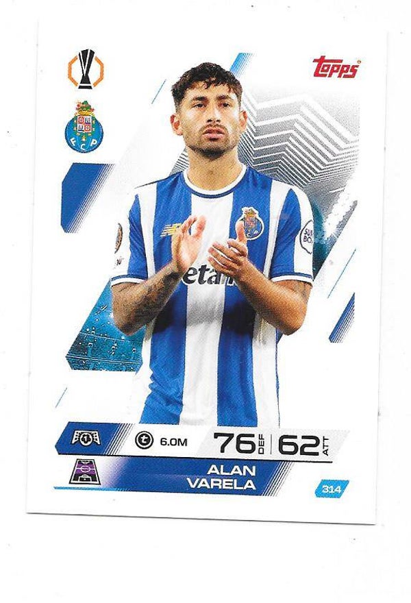 2025-26 Topps Match Attax Champions League #314 Alan Varela ,  FC Porto