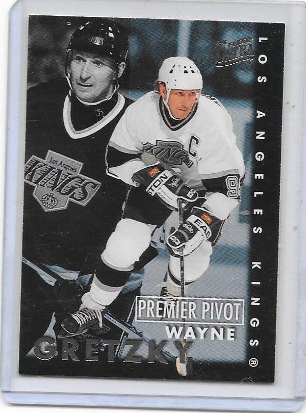 1995-96 Ultra Premier Pivot #3of10 Wayne Gretzky , Los Angeles Kings