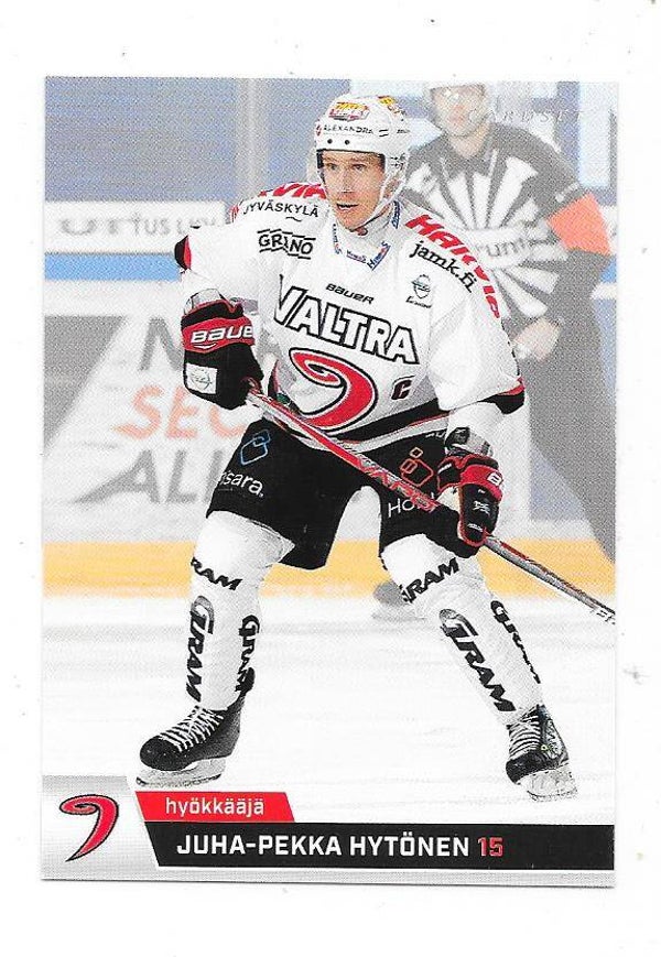 2017-18 Finnish Cardset #56 Juha-Pekka Hytönen JYP , HC Ajoie