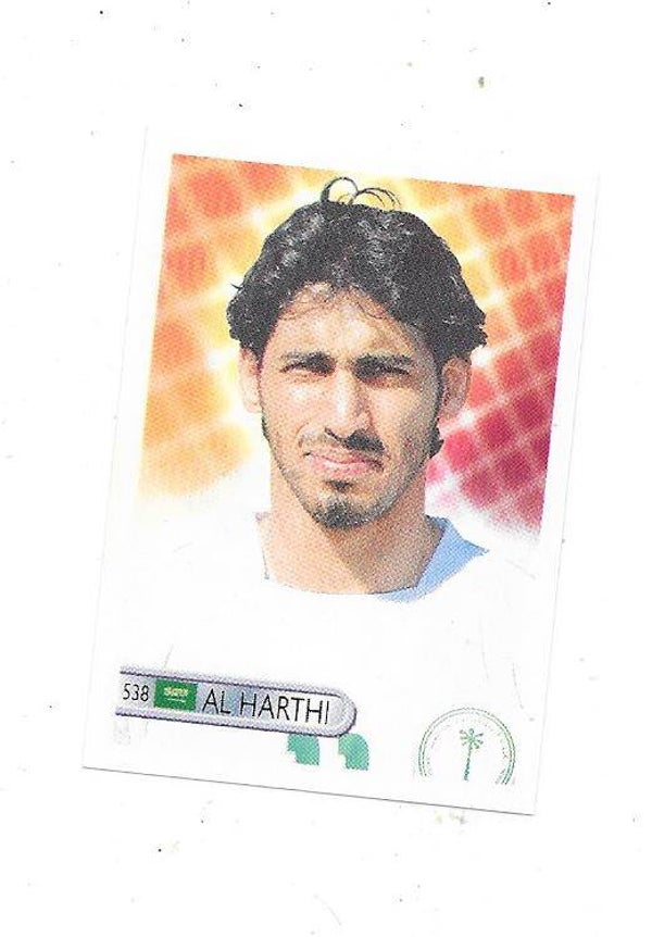 2006 Mundocrom FIFA World Cup Sticker #538 Saad al Harthi , Saudi Arabia