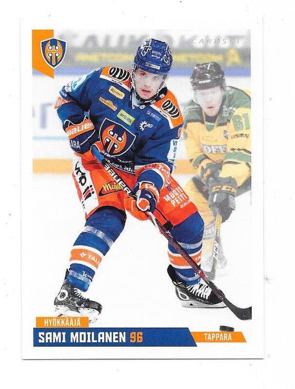 2019-20 Finnish Cardset #156 Sami Moilanen  Tappara , Rødovre Mighty Bulls