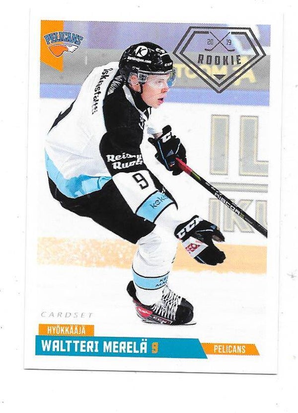 2019-20 Finnish Cardset Rookies #120 Waltteri Merelä Pelicans SC Bern RC