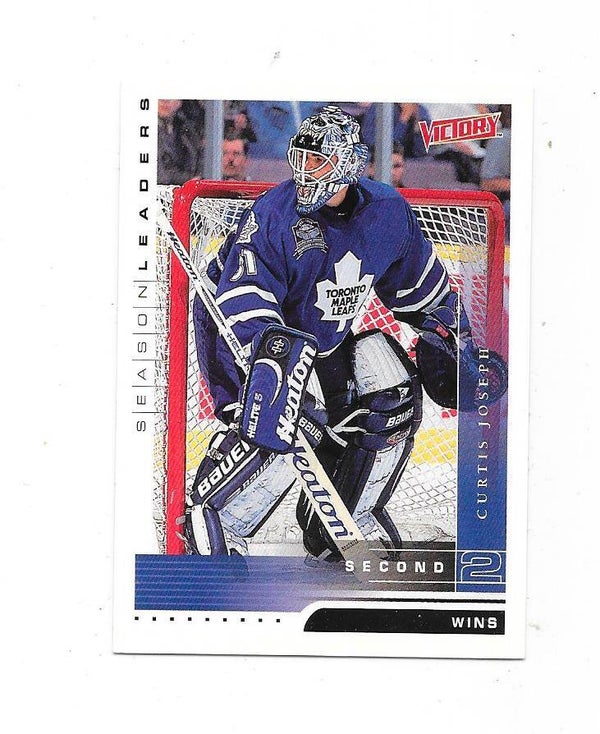 1999-00 Upper Deck Victory #348 Curtis Joseph , Toronto Maple Leafs