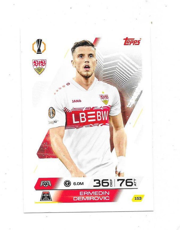 2025-26 Topps Match Attax Champions League #153 Ermedin Demirovic , VfB Stuttgart , Germany