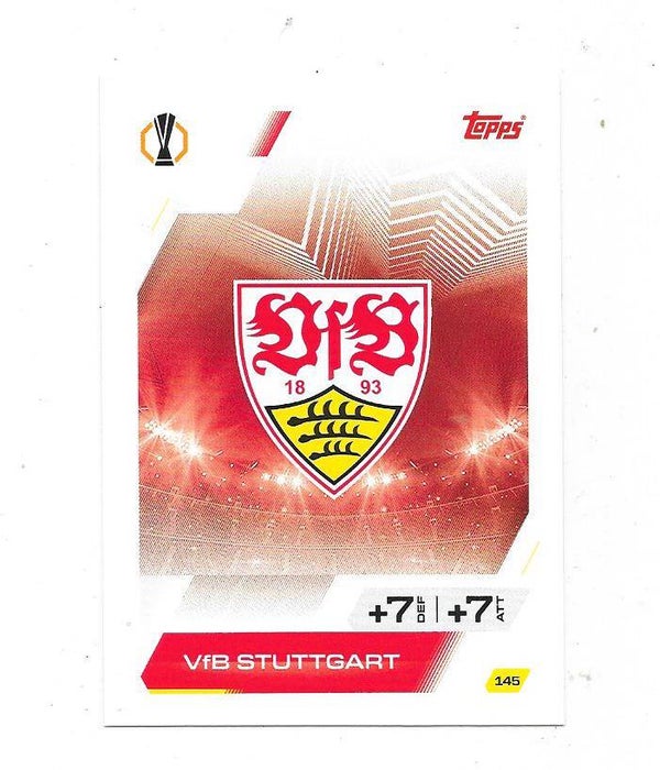 2025-26 Topps Match Attax Champions League #145 VfB Stuttgart , Germany , Logo