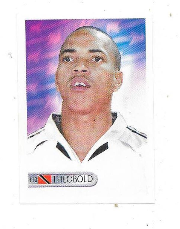 2006 Mundocrom FIFA World Cup Sticker #110 Tensil Theobold  , Trinidad and Tobago
