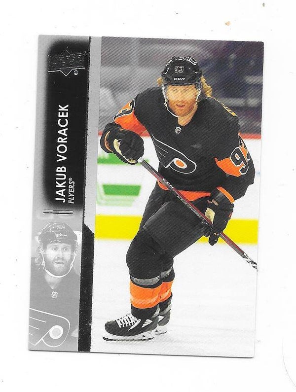 2021-22 Upper Deck NHL Ice Hockey Card #139 Jakub Voracek , Philadelphia Flyers