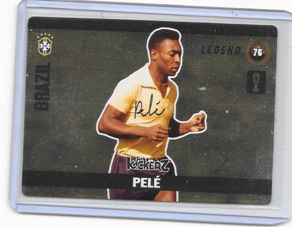 2016 Swedish Kickerz Football Legends # PELE , BRAZIL